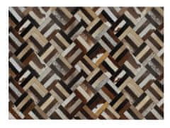KONDELA Luxusní koberec, pravá kůže, 120x180, TYP 2 58 x 120 x 83 cm
