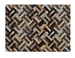 KONDELA Luxusní koberec pravá kůže 140x200 cm TYP 2
