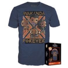 Funko Funko Boxed Tee: Black Panther - Wakanda Forever - L