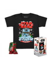 Funko Funko Pocket Pop! & Tee Star Wars - Holiday R2-D2 - figurka a dětské tričko - XL