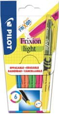 Pilot Gumovací zvýrazňovač 4136 FriXion Light set 6 kusů