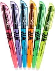 Pilot Gumovací zvýrazňovač 4136 FriXion Light set 6 kusů