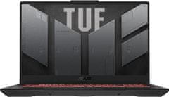 ASUS TUF Gaming A17, černá (FA707NV-HX019W)