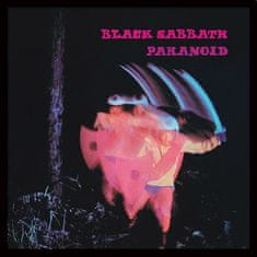 CurePink Plakát v rámu Black Sabbath: Paranoid (31,5 x 31,5 cm)