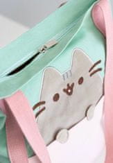 CurePink Shopping taška na rameno Pusheen: Premium (35 x 40 x 10 cm)