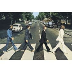CurePink Plakát The Beatles: Abbey road (61 x 91,5 cm) 150g