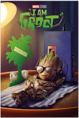 CurePink Plakát Marvel|I am Groot: Get your Groot on (61 x 91,5 cm)