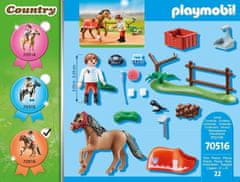 Playmobil Sběratelská kolekce Playmobil pony connemara 70516