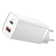 BASEUS Síťová nabíječka Baseus 65W USB/USB-C Quick Charge 3.0PD CCGAN2L-B02