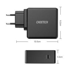 Choetech Rychlonabíječka USB-C PD 60W 3A černá Q4004-EU Choetech