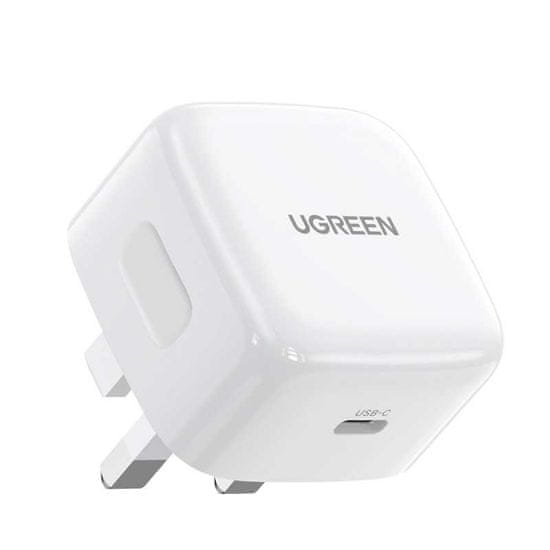 Ugreen Rychlonabíječka USB-C UK PD 30W bílá Ugreen