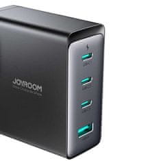 Joyroom GaN 140W 3 x rychlá nabíječka USB-C/USB-A + USB-C - USB-C 240W 1,2m kabel Joyroom