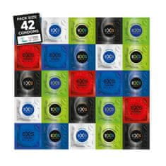 EXS Variety Pack 2 Kondomy 42 ks