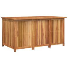 Greatstore Zahradní úložný box 150 x 80 x 75 cm masivní akáciové dřevo