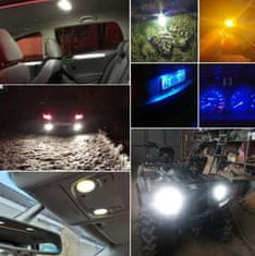 Ledlight 2124 Autožárovka W5W T10 COB 2ks