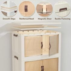 Foldbox – Skládací stohovatelný úložný box – Skládací box, Stohovatelný kontejner, Skladovací přepravka