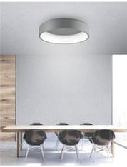 Nova Luce NOVA LUCE stropní svítidlo RANDO šedý hliník a akryl LED 42W 230V 3000K IP20 6167208
