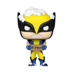 Funko POP Marvel: Holiday - Wolverine w/ Sign