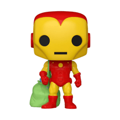 Funko POP Marvel: Holiday - Iron Man w/Bag