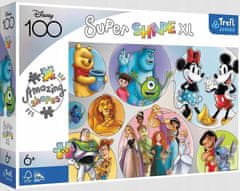 Trefl Puzzle XL Barevný svět Disney 160el