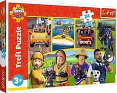 Trefl Puzzle 24 Maxi Požárník Sam a přátelé sada puzzle puzle