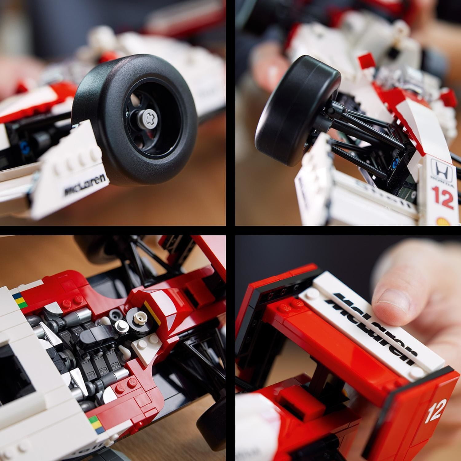 LEGO Icons 10330 McLaren MP4/4 a Ayrton Senna