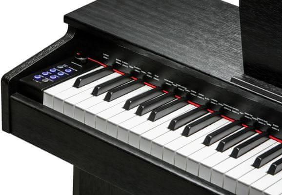  hracie digitálne piano kurzweil M70 SR pripojenie slúchadiel výborný pomer cena kvalita jednoduché ovládanie usb port midi automatické doprovody 