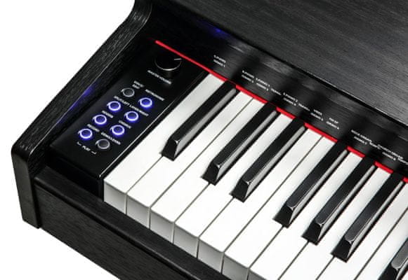  hracie digitálne piano kurzweil M70 SR pripojenie slúchadiel výborný pomer cena kvalita jednoduché ovládanie usb port midi automatické doprovody 