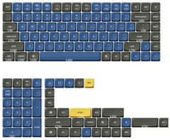 Keychron Low Profile Double Shot PBT LSA Keycaps Royal Set pro nízkoprofilové klávesnice Full Set