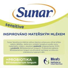 Sunar Sensitive 3, batolecí mléko, 500 g