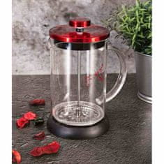 Berlingerhaus Konvička na čaj a kávu French Press 800 ml Burgundy Metallic Line BH-1498