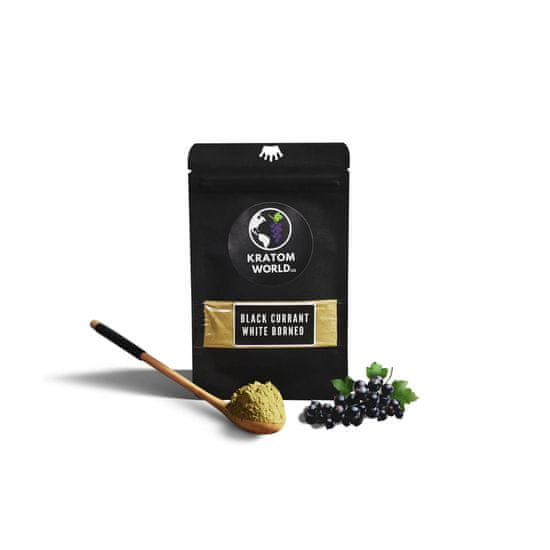 Kratom World Ovocný černý rybíz White Borneo 50G