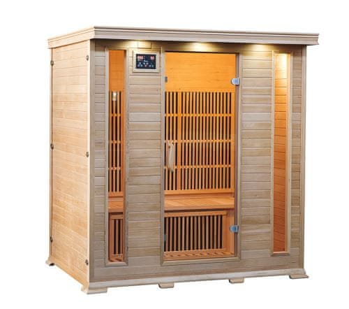 HealthLand Domací Infrasauna DeLuxe 4004 Carbon