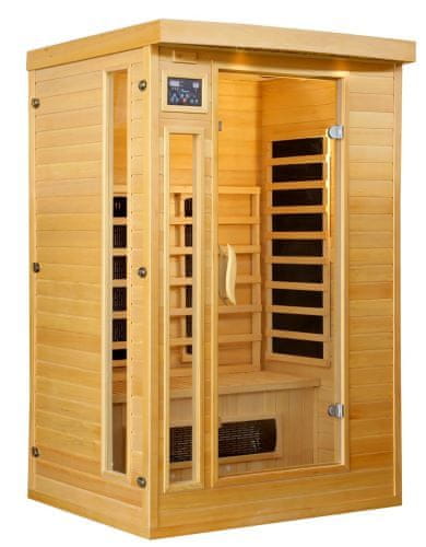 HealthLand Infrasauna DeLuxe 2220 CB/CR 642220KCCR 1800 W