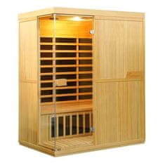 HealthLand Domácí infrasauna DeLuxe 3300 Carbon