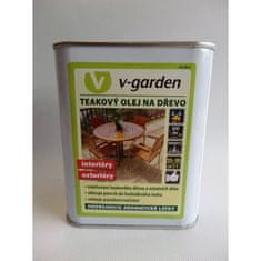 Vega Bezbarvý teakový olej sokrates V-garden 0,75l 1807570013