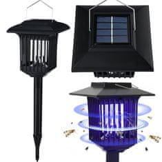 Bluegarden LED solární lampa J-22 Black