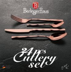 Berlingerhaus Sada příborů 24 ks nerez Rosegold Metallic Line III Berlingerhaus BH-2621