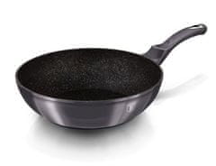 Berlingerhaus Pánev WOK s mramorovým povrchem 28 cm Carbon PRO Line Berlingerhaus BH-6900