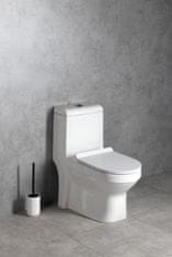 SAPHO HUBERT WC kombi, spodní/zadní odpad, bílá PB304 - Sapho