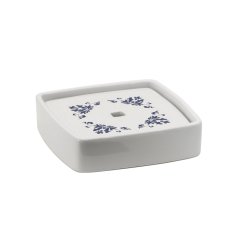 Gedy CIXI mýdlenka na postavení, porcelán, bílá/modrá CX1189 - Gedy