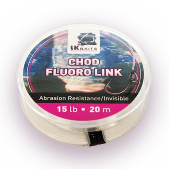 Lk Baits LK Baits tuhý návazcový materiál Chod Fluoro Link 15lb 20m