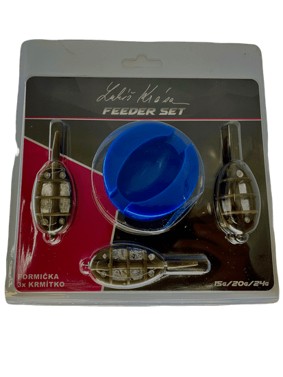 Lk Baits LK Baits formička+krmítka Feeder set - 15g/20g/24g