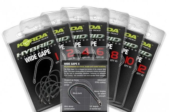 Korda Korda háčky Wide Gape vel. 6