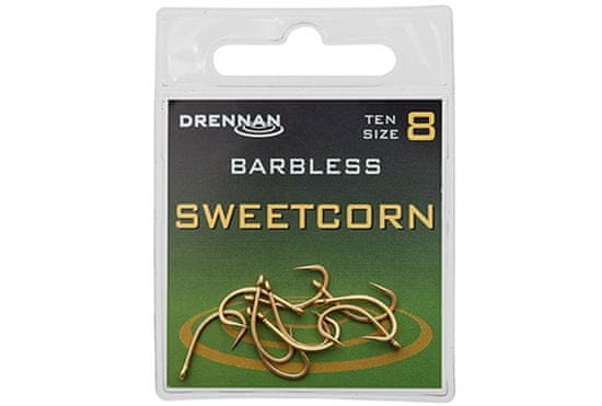 Drennan Drennan háčky bez protihrotu Sweetcorn Barbless vel. 12