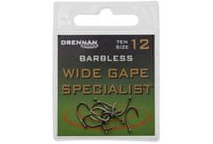 Drennan Drennan háčky bez protihrotu Wide Gape Specialist Barbless vel. 6