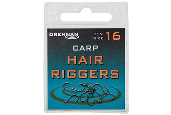 Drennan Drennan háčky bez protihrotu Carp Hair Riggers Barbless vel. 12