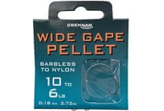 Drennan Drennan návazce Wide Gape Pellet barbless vel. 14 / 4lb