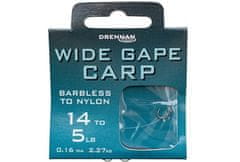 Drennan Drennan návazce Wide Gape Carp barbless vel. 14 / 5lb