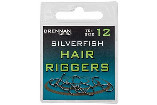 Drennan Drennan háčky bez protihrotu Silverfish Hair Riggers Barbless vel. 14